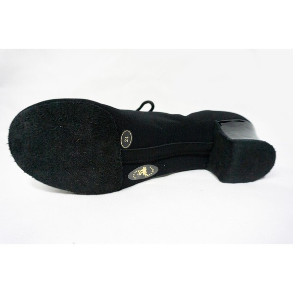 NEW Aida Men's Standard  Smooth Shoes ballroom dancing size 26.5 black laced - Picture 7 of 13